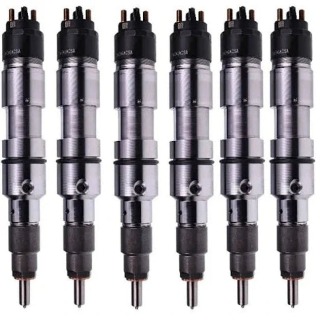 6 Piece Fuel Injector 51101006115 0445120186 Fits for MAN Engine D0834LFL67 D0834LFL60 D0836LFL66 Truck TGL TGM - Fab Heavy Parts