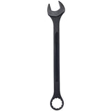 6 Piece Jumbo Combination Wrench Set SAE 1 - 3/8'' to 2'' Black Oxide with Pouch - Fab Heavy Parts