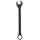 6 Piece Jumbo Combination Wrench Set SAE 1 - 3/8'' to 2'' Black Oxide with Pouch - Fab Heavy Parts