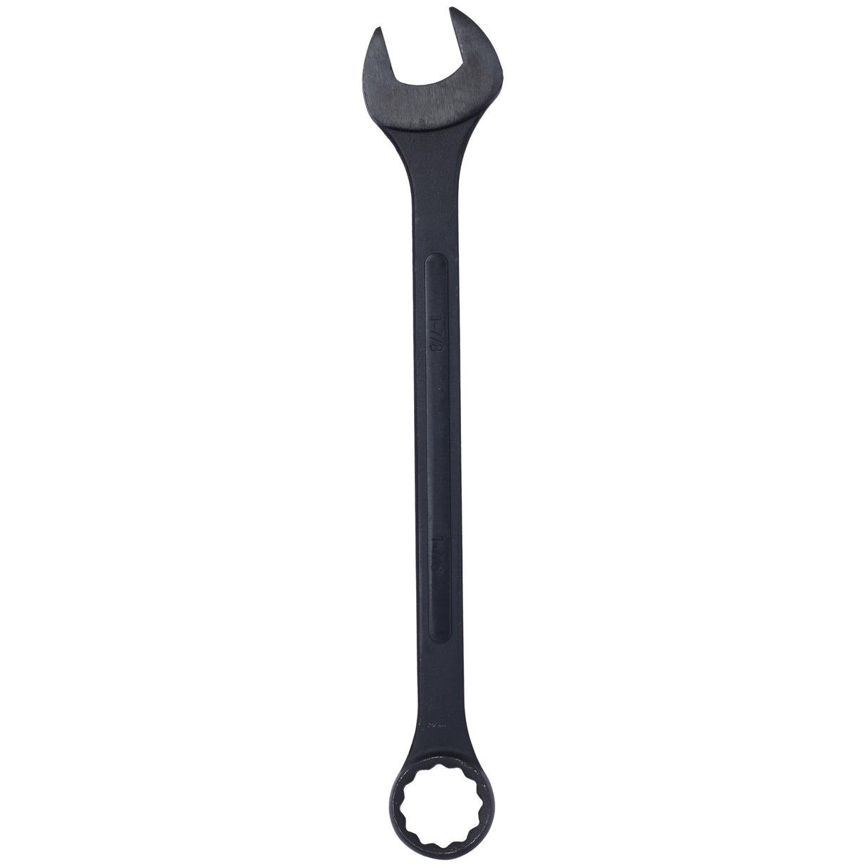 6 Piece Jumbo Combination Wrench Set SAE 1 - 3/8'' to 2'' Black Oxide with Pouch - Fab Heavy Parts