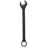 6 Piece Jumbo Combination Wrench Set SAE 1 - 3/8'' to 2'' Black Oxide with Pouch - Fab Heavy Parts