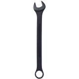 6 Piece Jumbo Combination Wrench Set SAE 1 - 3/8'' to 2'' Black Oxide with Pouch - Fab Heavy Parts