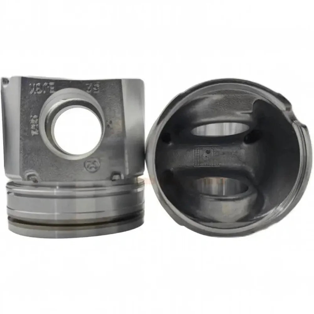 6 Piece Piston With Pin And Clips 4089669 3970192 3966678 Fits For Cummins ISB QSB 5.9L Engines & Dodge Ram2500 Ram3500 - Fab Heavy Parts
