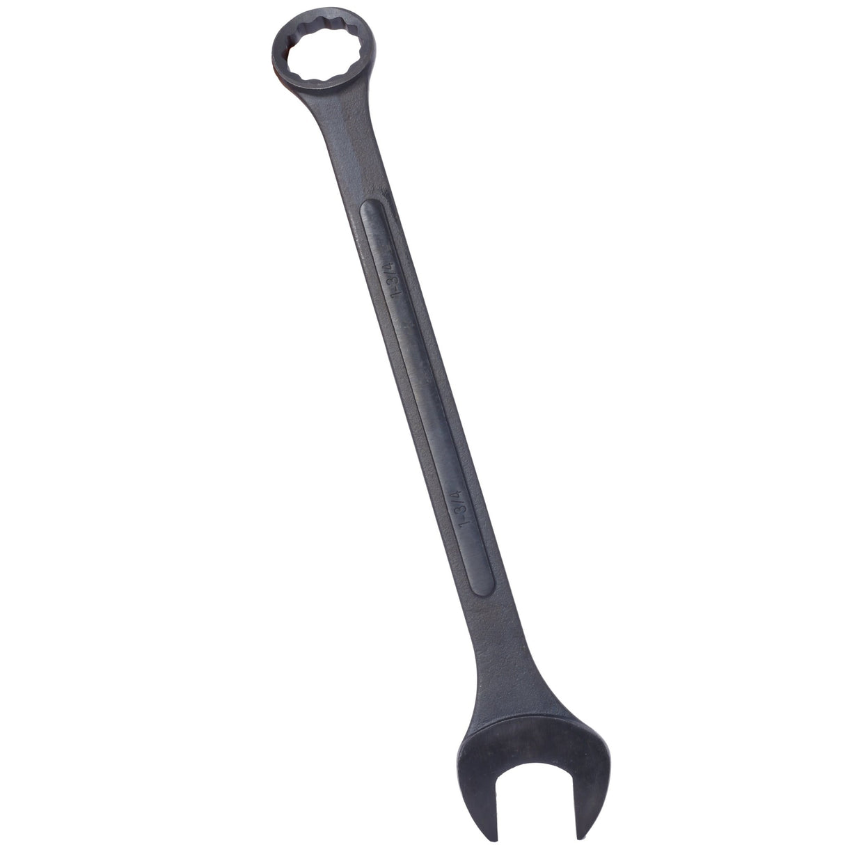 6-Piece SAE Jumbo Combination Wrench Set, Extra Large 1-3/8" to 2", Black Oxide with Storage Pouch - Fab Heavy Parts