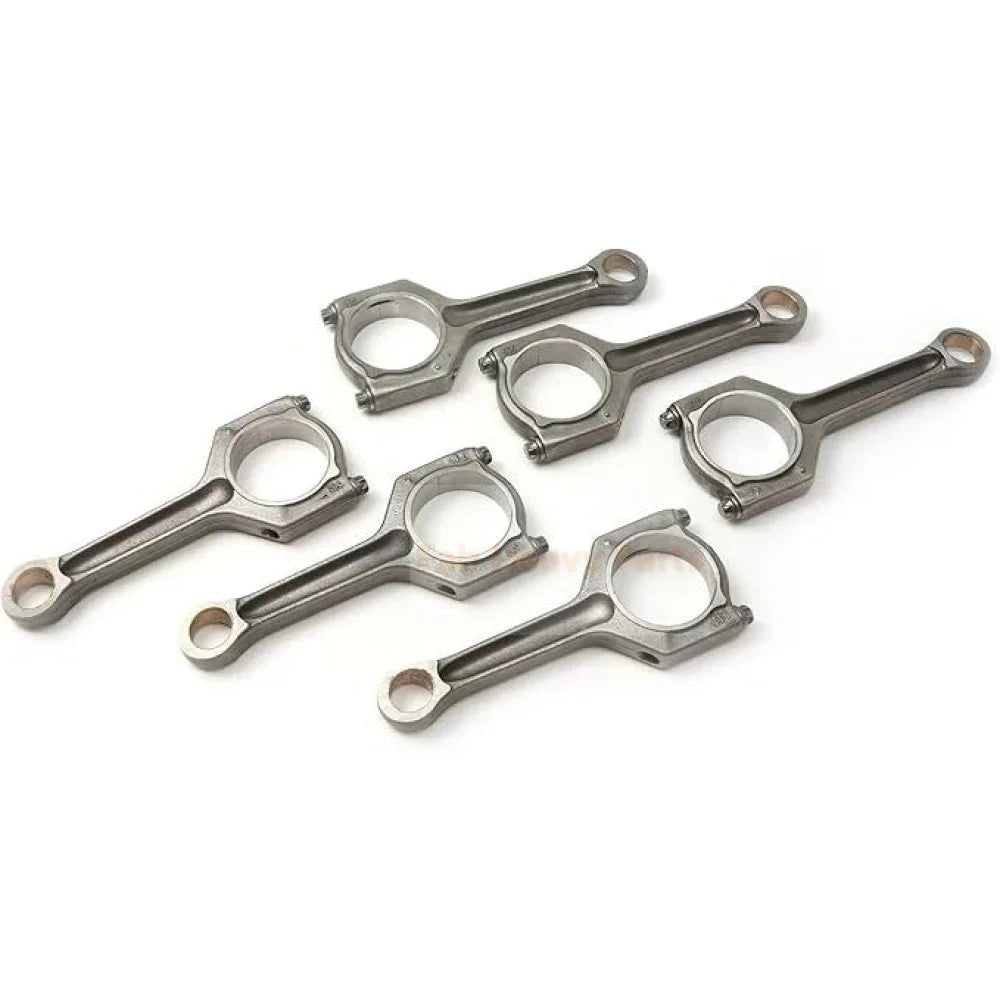 6 Pieces Connecting Rod 11247589540 for BMW Engine N52B30 Vehicle E81 E70 E90 E60 128i X1 3.0L L6 2005 - 2015 - Fab Heavy Parts