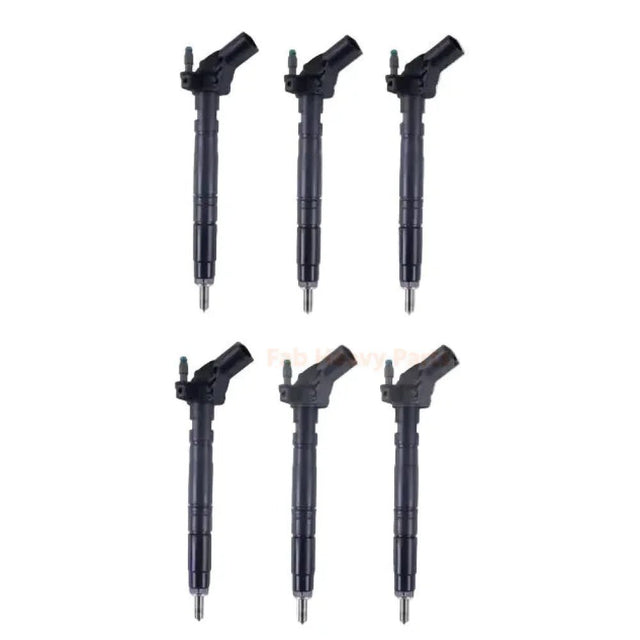 6 Pieces Fuel Injector 0445116022 0445116013 for Audi A4 A5 A6 Q5 Q7 Volkswagen Touareg Land Rover Discovery - Fab Heavy Parts