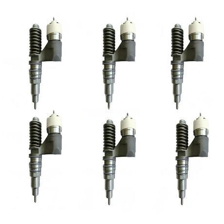 6 Pieces Fuel Injector 1677154 8112556 for Volvo Truck FH12 FM12 1996 - 1999 - Fab Heavy Parts
