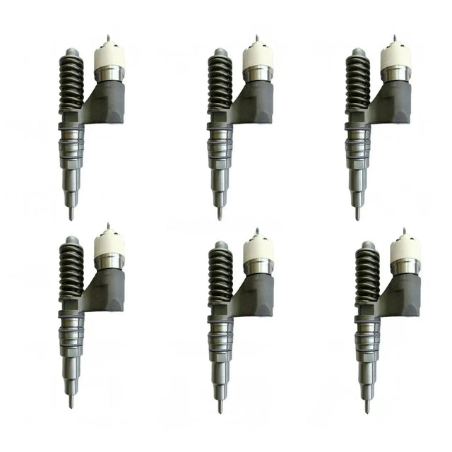 6 Pieces Fuel Injector 1677154 8112556 for Volvo Truck FH12 FM12 1996 - 1999 - Fab Heavy Parts