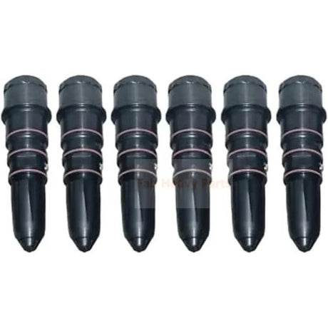 6 Pieces Fuel Injector 3054222 3018332 3013722 for Cummins Engine NT855 V28 - Fab Heavy Parts
