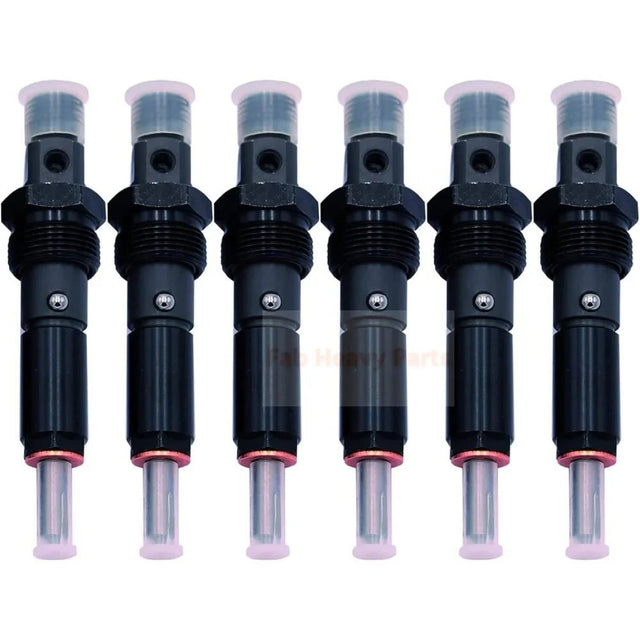 6 Pieces Fuel Injector 3863633 0432131697 for Cummins Engine 6BTAA - Fab Heavy Parts