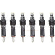 6 Pieces Fuel Injector 3919333 for Cummins Engine B4.5 K38 4BT 3.9L 5.9L - Fab Heavy Parts