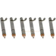 6 Pieces Fuel Injector 4063526 3939808 0432191342 for Cummins Engine 6C8.3 ISBE4 CM850 - Fab Heavy Parts