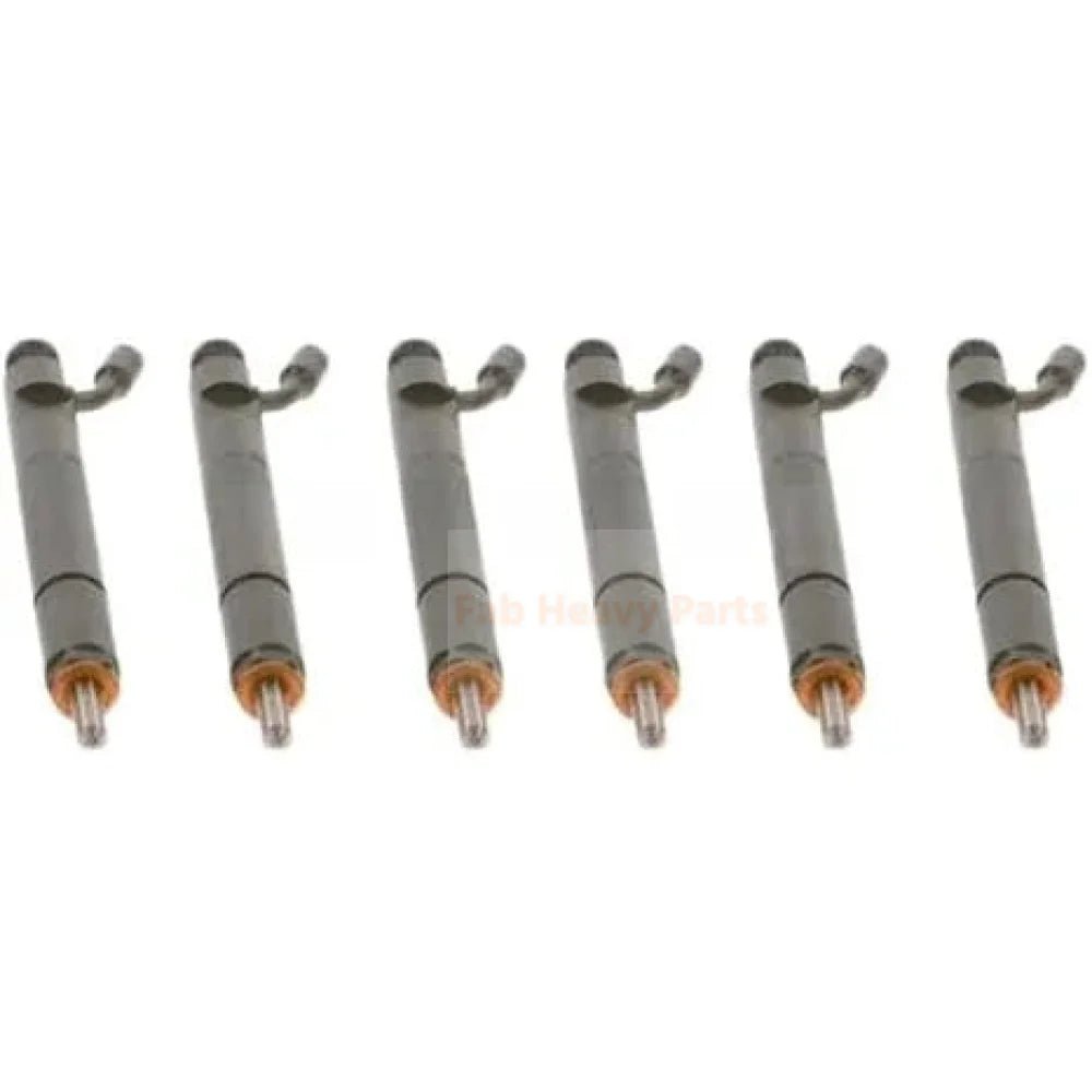 6 Pieces Fuel Injector 4063526 3939808 0432191342 for Cummins Engine 6C8.3 ISBE4 CM850 - Fab Heavy Parts