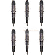 6 Pieces Fuel Injector 5567915 0445124071 68568034AA for Cummins Engine ISB 6.7L Ram 3500 - Fab Heavy Parts