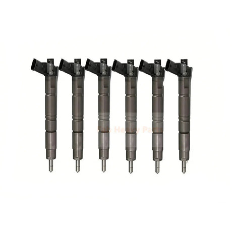 6 Pieces Fuel Injector 8200889945 16600 - 00Q1H 0445116033 for Nissan Navara Pathfinder V6 3.0L V9X Renault - Fab Heavy Parts