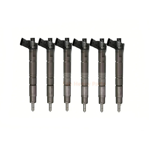 6 Pieces Fuel Injector 8200889945 16600 - 00Q1H 0445116033 for Nissan Navara Pathfinder V6 3.0L V9X Renault - Fab Heavy Parts