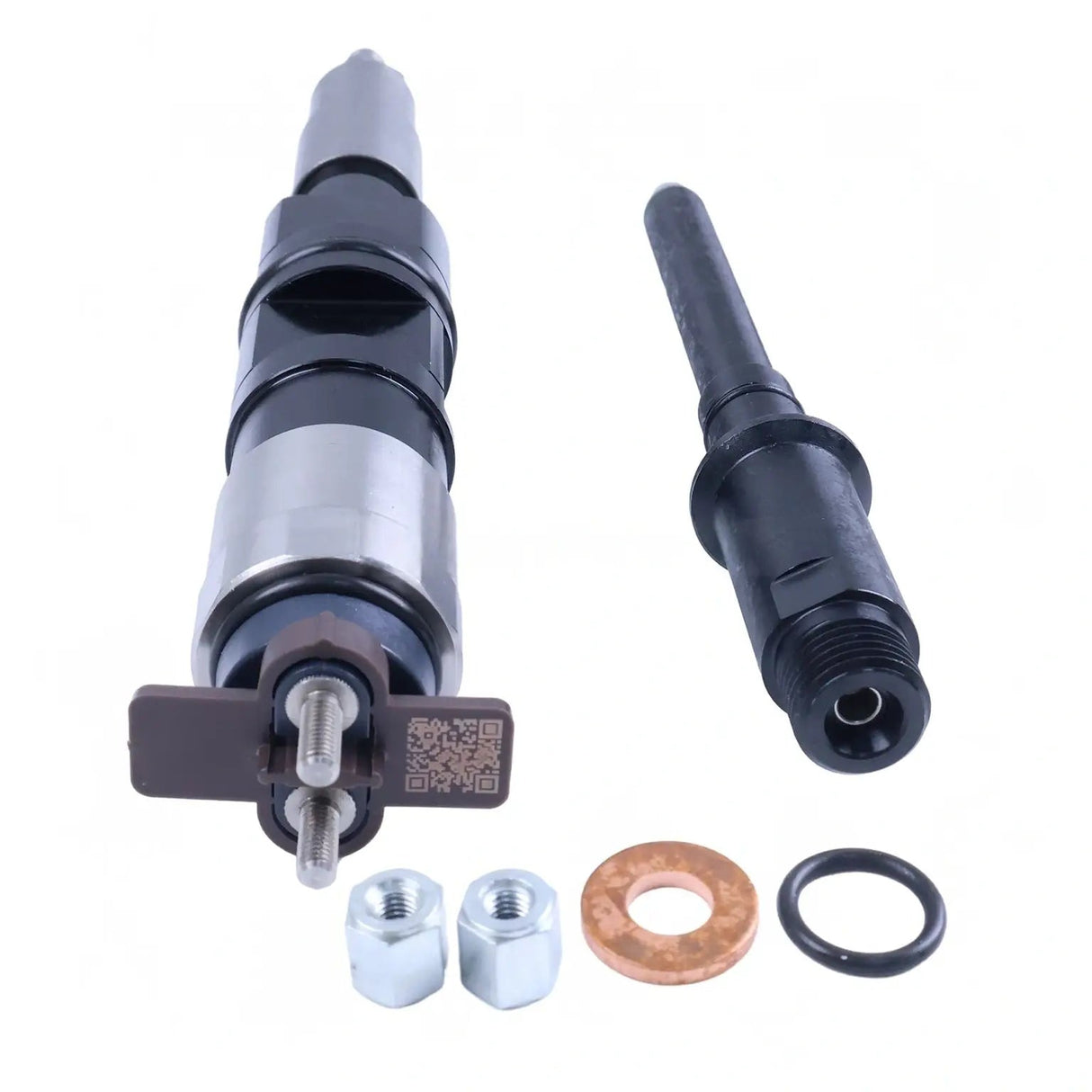 6 Pieces Fuel Injector RE529150 095000 - 6460 for John Deere Engine 6068 Dozer 860J - Fab Heavy Parts