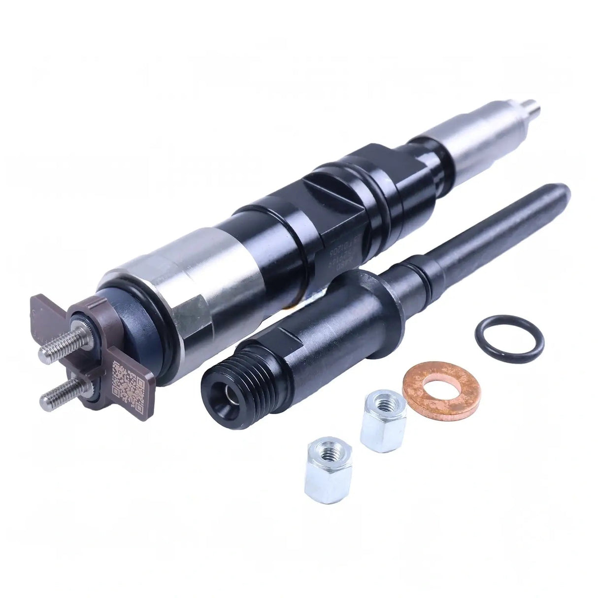 6 Pieces Fuel Injector RE529150 095000 - 6460 for John Deere Engine 6068 Dozer 860J - Fab Heavy Parts