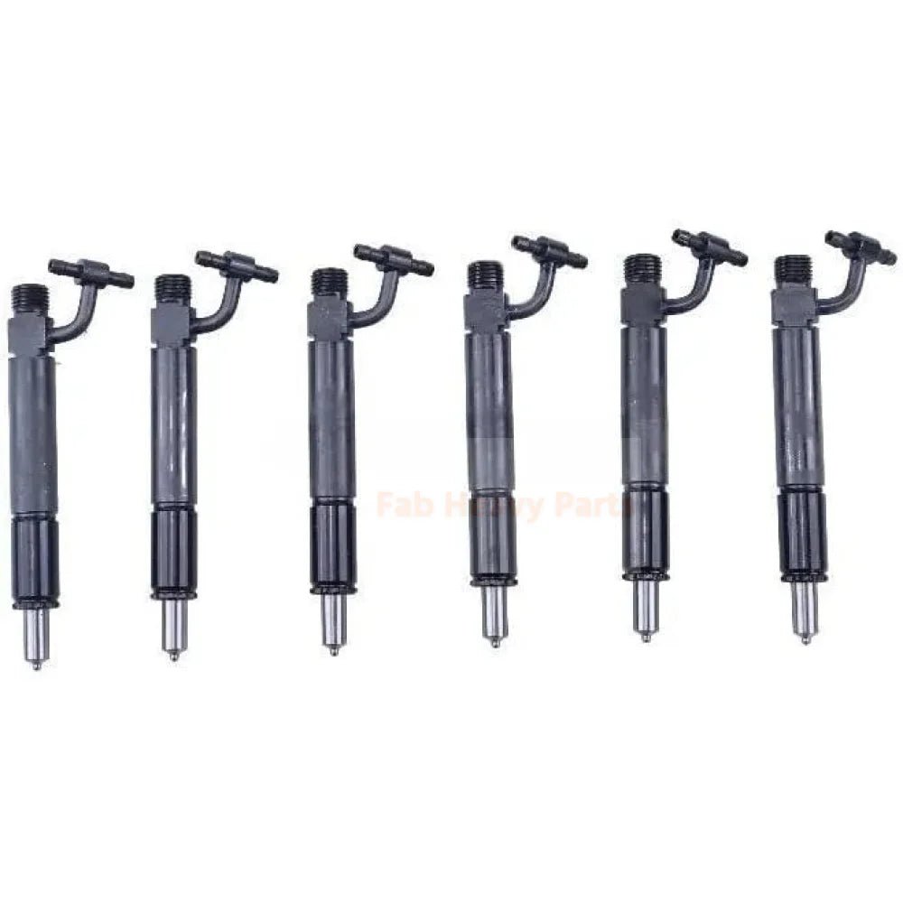 6 Pieces Fuel Injector With Nozzle 691348C91 780330 Fits for Navistar Engine DT466 - Fab Heavy Parts