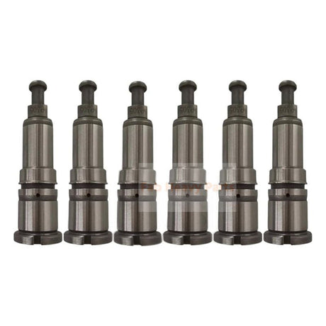 6 Pieces P305 Fuel Injection Pump Plunger 134153 - 2420 for Komatsu Loader D58E D58P - 1 D57S - 1B Bulldozer D58E D58P Doosan Daewoo MEGA Solar - Fab Heavy Parts