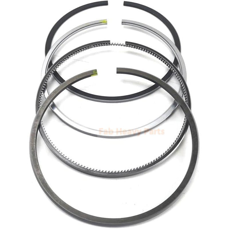 6 Piston Ring Kit 13011 - 3090A 13011 - 2841A 13011 - 2410A Fits For Hino Engine K13C - Fab Heavy Parts