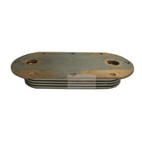 6 Plate Oil Cooler 8547548 for Detroit Engine 353 371 213 150 Series - Fab Heavy Parts