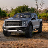 6" Running Boards Side Steps For 2015 - 2025 Ford F - 150, 2017 - 2024 F - 250 F - 350 Super Crew Cab Nerf Bars - Fab Heavy Parts