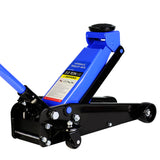 6,000 Lbs Hydraulic Trolley Low Profile and Steel Racing Floor Jack with Piston Quick Lift Single Pump Lifting Range 5.1" - 20" - Fab Heavy Parts