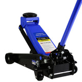 6,000 Lbs Hydraulic Trolley Low Profile and Steel Racing Floor Jack with Piston Quick Lift Single Pump Lifting Range 5.1" - 20" - Fab Heavy Parts