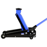 6,000 Lbs Hydraulic Trolley Low Profile and Steel Racing Floor Jack with Piston Quick Lift Single Pump Lifting Range 5.1" - 20" - Fab Heavy Parts