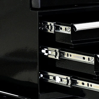 300 Lbs Capacity Heavy Duty Rolling Bench with 360 Degree Swivel Wheels--Black