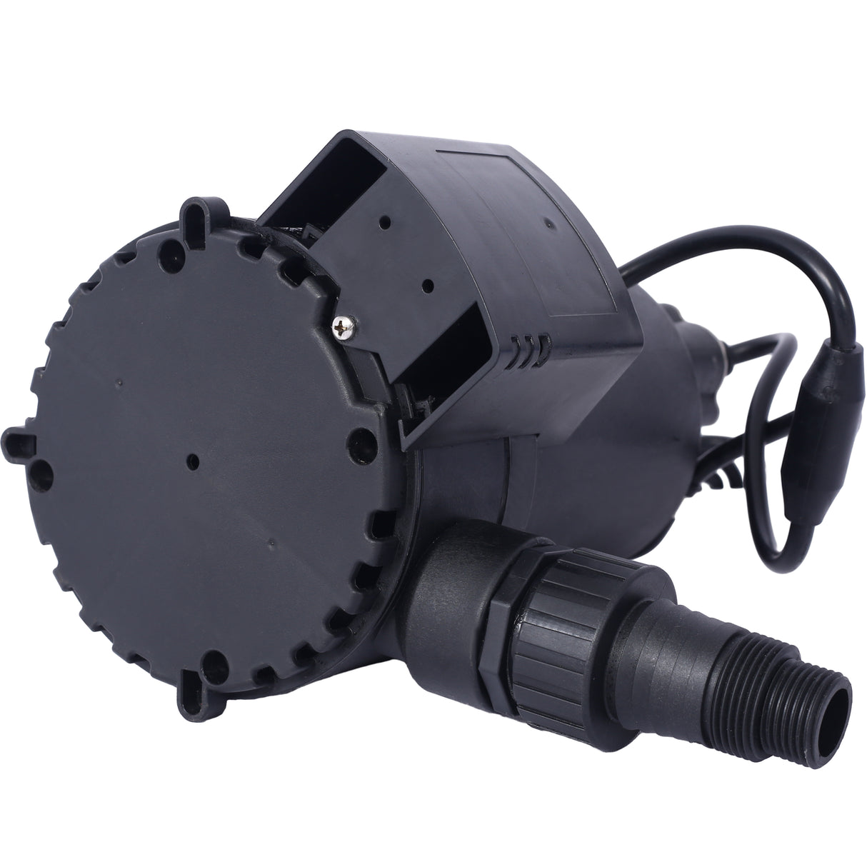 1/3 HP Automatic Swimming Pool Cover Pump 120 V Submersible with 3/4 Check Valve Adapter 2500 GPH Water Removal