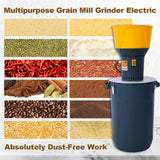 60L Grain Mill Grinder Electric Corn Grinder with 5 Grinder Sieves + 1 Wrench - Fab Heavy Parts