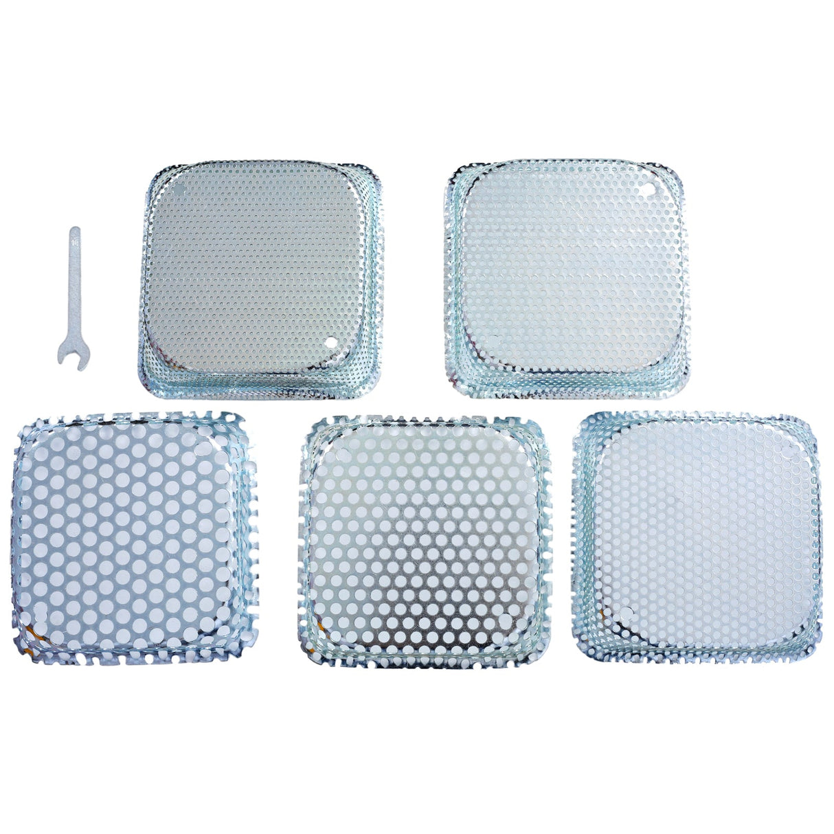 60L Grain Mill Grinder Electric Corn Grinder with 5 Grinder Sieves + 1 Wrench - Fab Heavy Parts