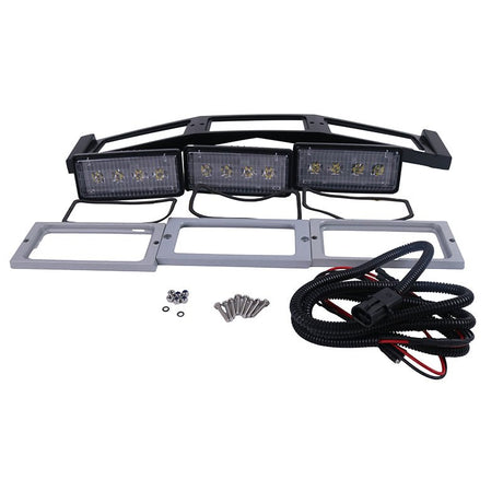 60W LED Hood Light Conversion Kit Fits for John Deere Tractor 4050 4250 4450 4055 4255 4455 - Fab Heavy Parts