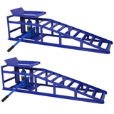 2 pack ramps itinaas garahe hydraulic black 5 ton automotive pagkumpuni frame-