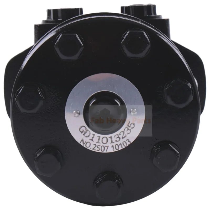 6.22 cu in Hydraulic Motor BMRS - 100 - H2 - K - S Reversible 19 lbs. SAE 4 Case Drain SAE 10 Ports 2 Bolt SAE A Mount - Fab Heavy Parts
