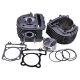 62.5mm Big Bore Cylinder Kit for GY6 180cc 200cc 250 ATV UTV Off - Road Vehicle - Fab Heavy Parts