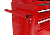 8-Drawer Tool Storage Cabinet High Capacity Rolling Chest with Wheels and Drawers Red