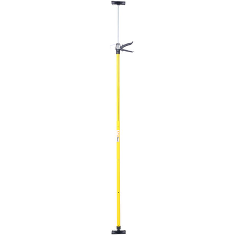 2Pack Adjustable Support Pole Steel 3rd Hand System Rod Extends from 45 to 114 Inch--Yellow