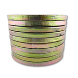 65*100*3 mm Steel Large Bucket Shim Washer Kit for Excavator Loader Digger - Pack of 10 - Fab Heavy Parts