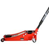 6600 Lbs Hydraulic Low Profile and Steel Racing Floor Jack with Dual Piston Quick Lift Pump Lifting Range 3.3" - 18.5" - Fab Heavy Parts