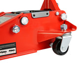 6600 Lbs Hydraulic Low Profile and Steel Racing Floor Jack with Dual Piston Quick Lift Pump Lifting Range 3.3" - 18.5" - Fab Heavy Parts