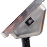 660lbs Weight Computing Digital Scale Floor Platform 0.1 lbs Accuracy with LB/KG Tare Price Calculator - Black - Fab Heavy Parts