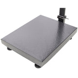 660lbs Weight Computing Digital Scale Floor Platform 0.1 lbs Accuracy with LB/KG Tare Price Calculator - Black - Fab Heavy Parts