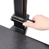 660lbs Weight Computing Digital Scale Floor Platform 0.1 lbs Accuracy with LB/KG Tare Price Calculator - Black - Fab Heavy Parts