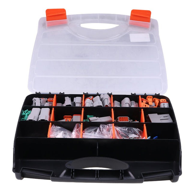 678 Piece Deutsch DT Connector Kit with 14 - 18 AWG Solid Contacts - Fab Heavy Parts