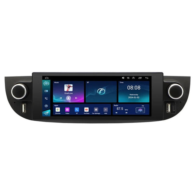 6.86 Inch 2+32GB Car Radio Navigation System with CarPlay for Fiat 500 - Fab Heavy Parts