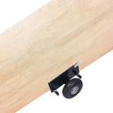 600lb Panel Dolly 10in. Pneumatic Wheels Black