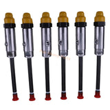 6 PCS Fuel Injector 0R-3418 0R3418 Fits for Caterpillar CAT Engine 3304 3304B 3306 3306B Excavator 215 219 225 229 235 E240 E300